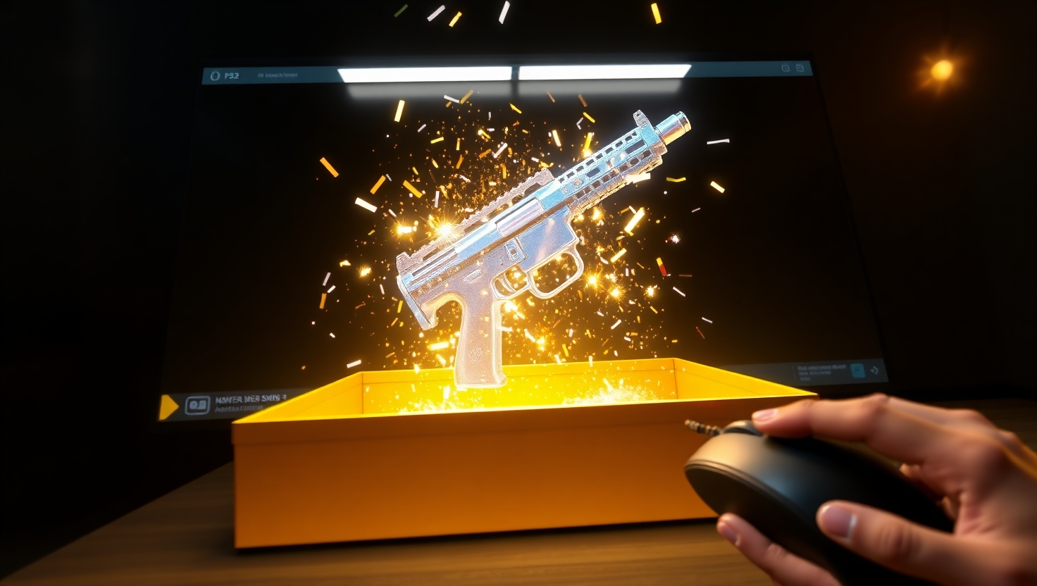 кейс с брелками CS2